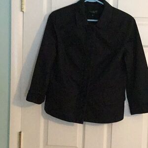 Talbots size 8 Evening Jacket with Shirred Front Closure